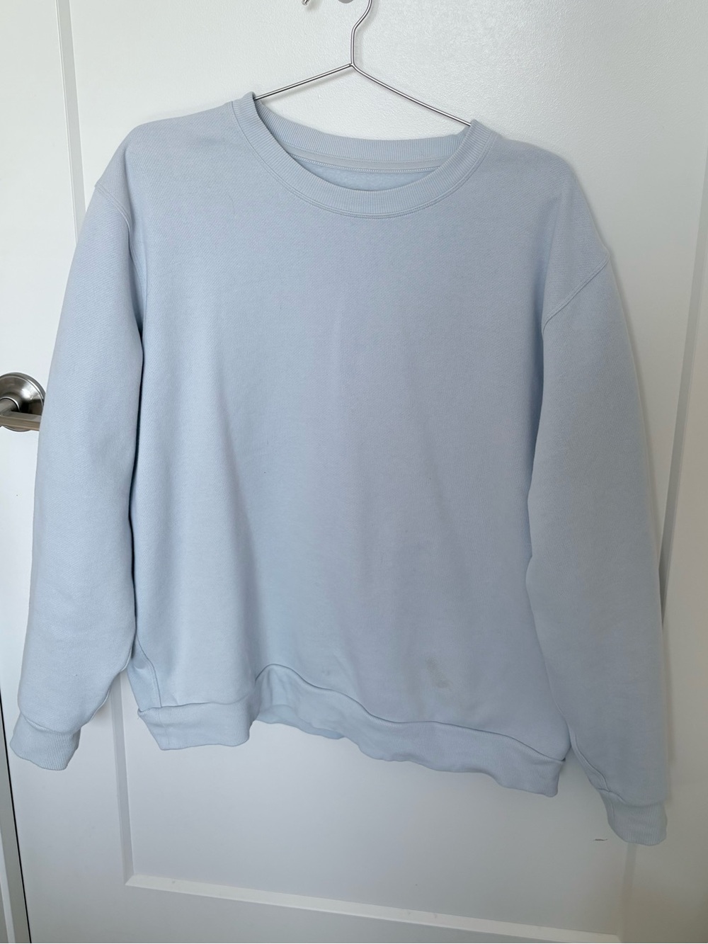 NWOT Lululemon Steady State Crew Size medium Starch Blue